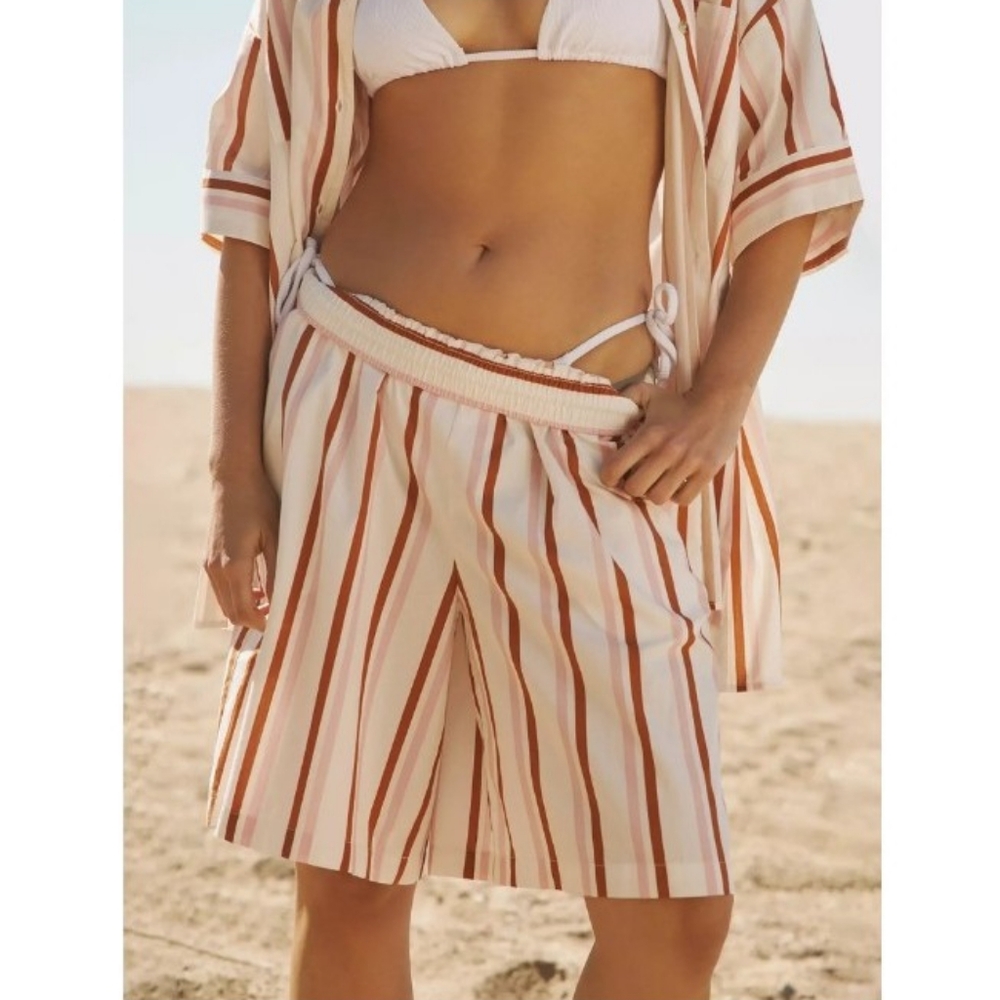 By Anthropologie Boxy Bermuda Shorts